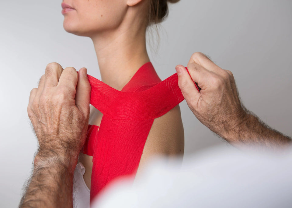 Anwendungsbeispiel Hamstrings-Tape