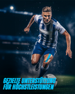 Sportler Fußballer mit TandandGo Tape